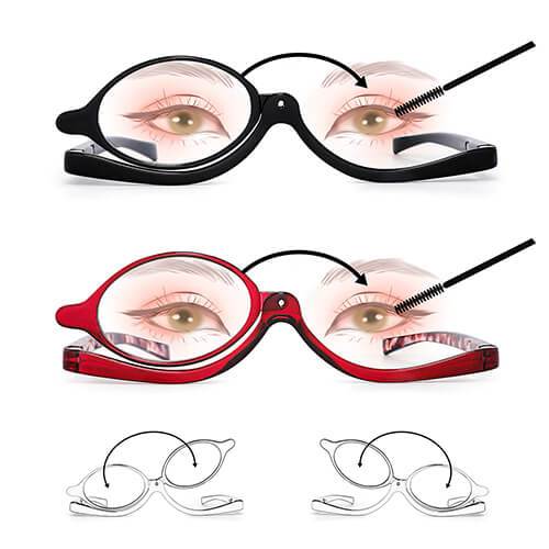 Óculos para Auxílio de Maquiagem Articulado - MakeupGlass™