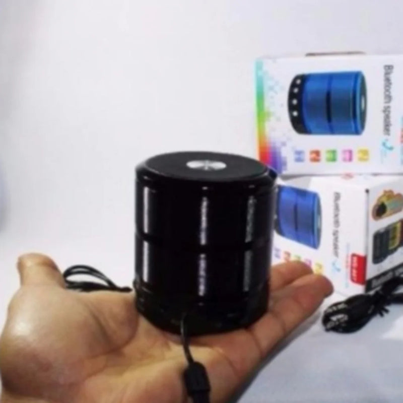 Mini Caixa de Som Bluetooth Metálica: Qualidade Sonora Luxuosa e Versatilidade Multimídia