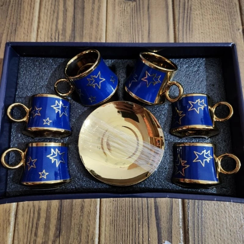 Xícara de café kit com 12 peças de Cerâmica em porcelana top10