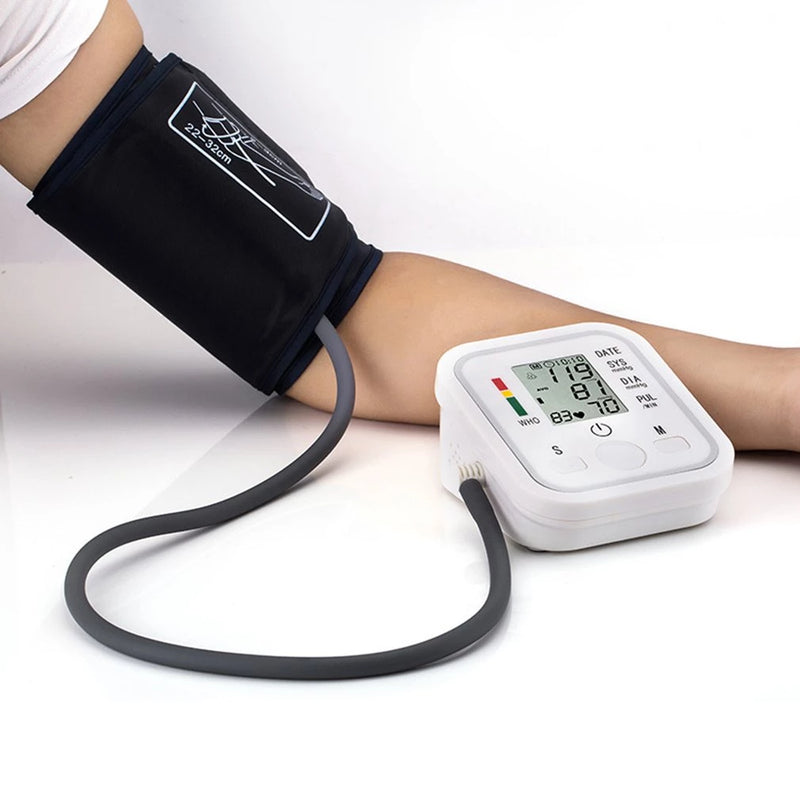 kit termômetro digital+ oximetro +medidor de pressão arterial Conjunto Doméstico Testa Monitor Sem Contato Arterial De Dedo